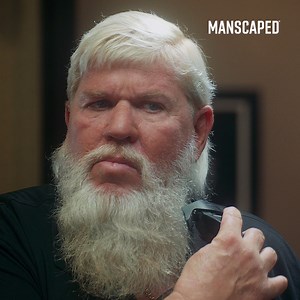 Length matters. The Beard Hedger™ premium beard trimmer has a precision zoom wheel that lets you choose from 20 different lengths, giving you the ultimate control over your beard game. | MANSCAPED