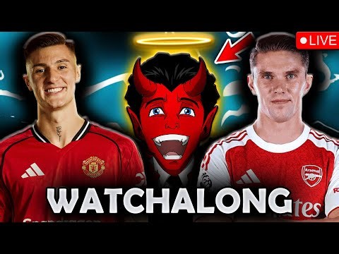Arsenal 2-3 Man United! Live Watchalong With Admin