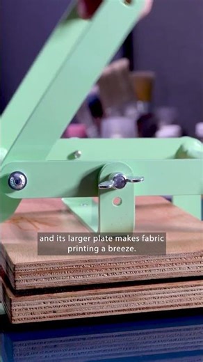 A Portable Press for Lino & Woodblock Printing 🖨️