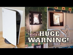 ALL PS5 USERS WATCH THIS WARNING! CONSOLES MELTING! DONT PUT YOUR PS5 VERITCAL! PLAYSTATION 5 BROKE