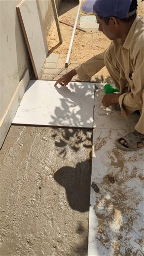 How To Install Floor Tile | Floor Tile Lagane Ka Sahi Tareeqa | Tile Installation Step By Step