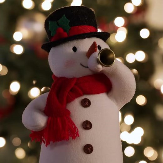Hallmark Musical Tree-Lighting Snowman