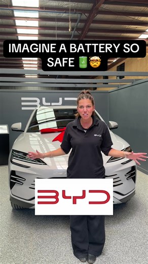 One of the safest and most sought after batteries globally and it is made by BYD! #BYD #BYDRingwood #BuildYourDreams #newcar #BYDAustralia