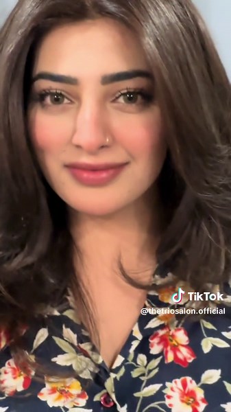 Nawal Hair Color Transformation at The Trio Salon