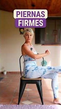 Tonifica Piernas Sentado sin Dañar Rodillas #CuerpoActivoTV #youtubeshorts #piernasfuertes