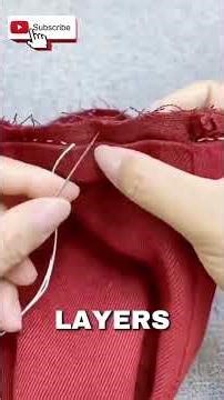 Quick & Easy Pant Shortening Method. #lifehacktips #sewingtips #fashiontips #stylemistakes