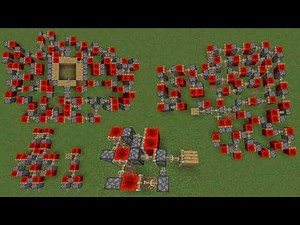 Just Redstone Blocks and Pistons