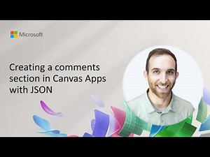 Creating a comments section in Canvas Apps with JSON