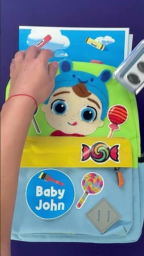 La mochila de Bebé Juan 🎒 #LittleAngelEspañol #BebéJuan #Mochila