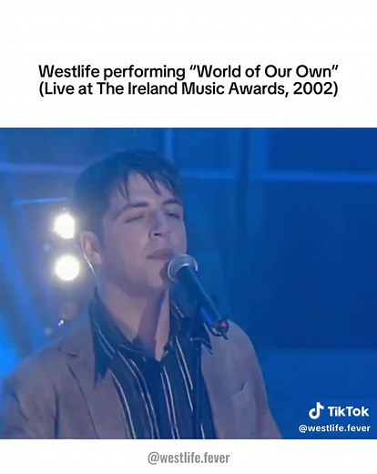 Westlife's Nostalgic 2002 Performance at Ireland Music Awards