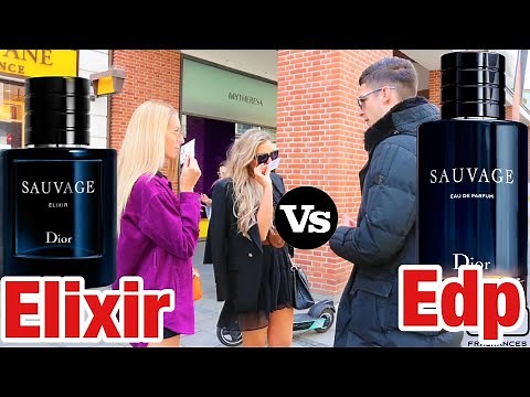 Dior Sauvage Elixir vs Dior Sauvage edp | fragrance test
