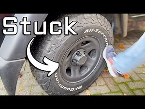 How to Remove a Stuck Wheel (Rusted or Seized)