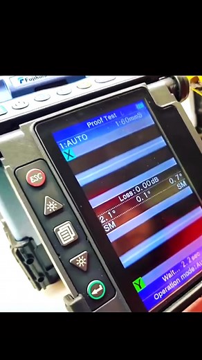 Best machine Fujikura 70S Gussa Best Top machine Fibers splicing #splicing #optical #fiber #fiberoptic #cablemanagement | ROAD LIFE