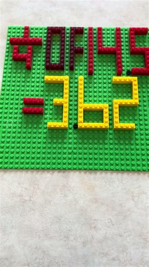 Learning how to multiply fractions with Legos