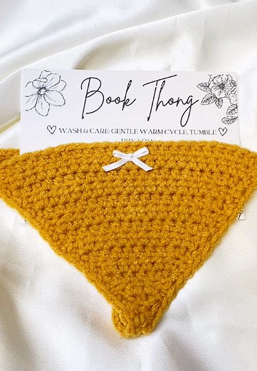 Behind the Scenes of My Book Thong Crochet Process