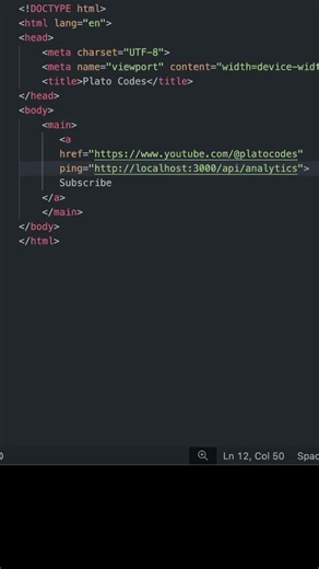 Track your links with the Anchor element's ping attribute