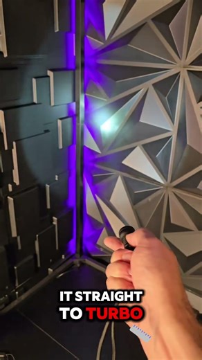 This tiny flashlight throws light 400 meters. #shorts