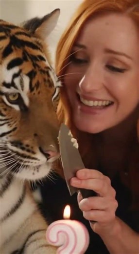 Tiger Gets Jealous When I Cut His Birthday Cake! | Funny Animal Reaction Goes Viral