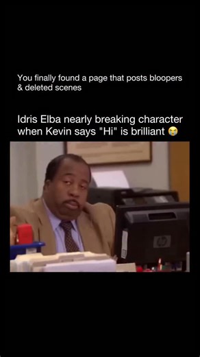 Bloopers & Deleted Scenes on Instagram: "Idris Elba appeared in The Office (US) as Charles Miner, a no-nonsense corporate executive brought in during season five to oversee the Scranton branch. His calm authority and intimidating presence immediately disrupted the office dynamic, especially clashing with Steve Carell’s Michael Scott, who struggled under real managerial pressure. Elba’s performance stood out because he played the role completely straight, acting as a sharp contrast to the show’s 