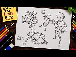 How to Draw Anime Body (Multiple Poses Tutorial) | Easy Guide for Beginners