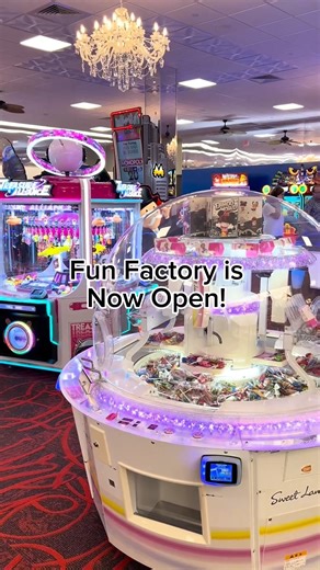 1.4K views |  NOW OPEN at Florida Mall!  The wait is over — Fun Factory at Florida Mall is officially open! ️✨ From the latest arcade games + exciting prizes and endless family fun, there’s something for everyone. Whether you’re celebrating good grades, hanging with friends, or making memories with the family — the fun starts here.  Visit us today inside the Florida Mall, next to J.C. Penney's Let the games begin! | The Florida Mall | Facebook