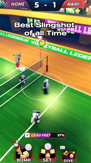 Jinko's Slingshots are THE BEST SPIKES💯✌️ #roblox #isoblox #gaming #volleyballlegends #vbl #jinko