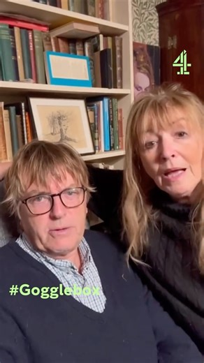 Gogglebox on Instagram: "Your weekly address from Giles and Mary x #Gogglebox #FreshEveryFriday 9pm @channel4 📺💻📱👀"