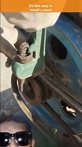 It's this easy to install a panel