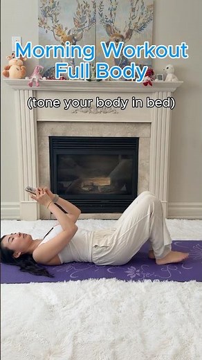 Lazy Girl Workout | Part 7 of the Easy 5 Min Full Body Morning Workout Series | Morning Routine