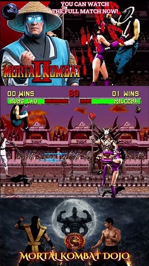 Liu Kang vs Mileena 🔥 Mortal Kombat 2