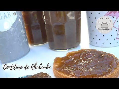 Seasonal recipe: Rhubarb jam!
