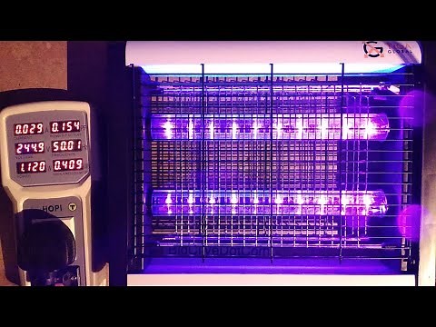 eBay LED insect zapper teardown with schematic