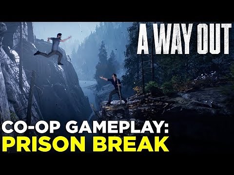 A WAY OUT — 10 Minutes of PRISON BREAK Co-op Gameplay!