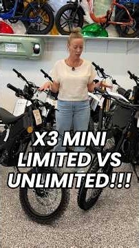 Unlimited VS Limited X3 Mini!! 🤯