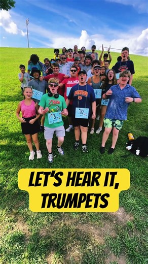 Meet the OMHS TRUMPETS!🎺 #shorts #band #marchingband The trumpets of Oak Mountain HS!