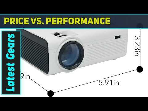 RCA RPJ136 Home Theater Projector Best 1080p Compatible Big Screen Experience
