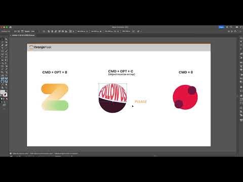 Blend | Make with top object | Make Compound Path