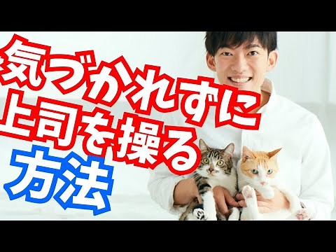 上司を操る話し方、上司に操られる話し方
