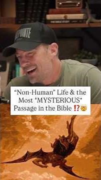 "Non-human life" and the most MYSTERIOUS passage in Bible?!