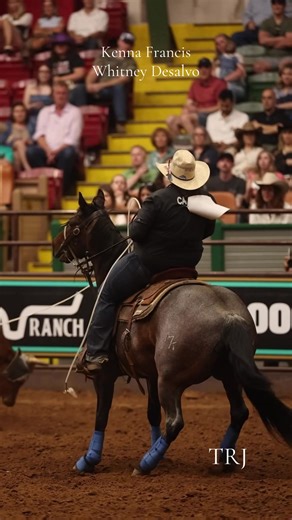 Kenna Francis & Whitney DeSalvo Lead PWR Team Roping