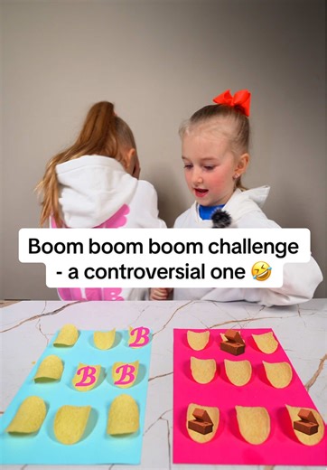 Boom boom boom challenge - a controversial one this… did Lissy touch it? #challenge #game #boomboomboom #boomboomboomchallenge #fyp