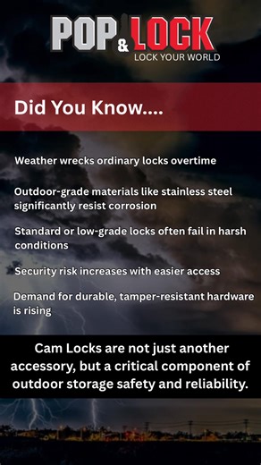 헗헶헱 혆헼혂 헸헻헼현 혆헼혂헿 헖헮헺 헟헼헰헸 헱헼헲혀헻’혁 헵헮혃헲 혁헼 헿혂혀혁 헼혂혁 헼헻 혆헼혂? The Overland Cam Lock HD is engineered to survive rain, ice, mud, and heat without giving up an ounce of security! ⛈️⚡️ Check it out today on www.popandlock.net PL9200 #lockyourworld #popandlock #vehiclesecurity # | Pop & Lock | Facebook