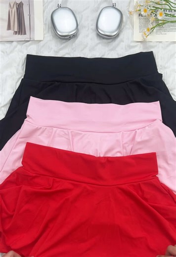 Plus Size Sports Skort with Pockets 🎾 Comfy Breathable Active Skirt-Shorts | Golf & Tennis Ready#plussizeactivewear #sportskort #golfoutfit #tiktokshopcreatorpicks