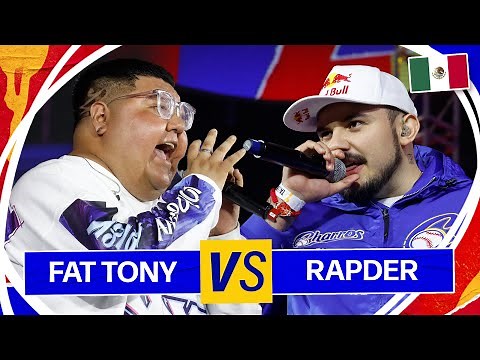 FAT TONY vs RAPDER - Final | Red Bull México 2025
