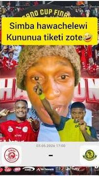 SIMBA HAWACHELEWI KUNUNUA TIKETI ZOTE 🤣 . #simbaliveleo #simbatv #simbasc #simba #simbaleo simbal