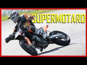 Motorcycle Supermoto Race : The french spank