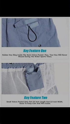 YouTube Short Concept for maamgic Mens Swim Trunks