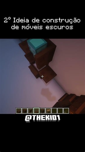 2° ideias de construção de móveis #minecraft #fyp #shorts #trends