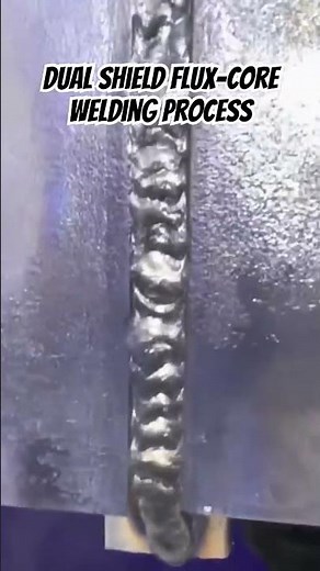 Dual Shield Flux-core Welding Process #fcaw #welder #Manufacturing #fabrication