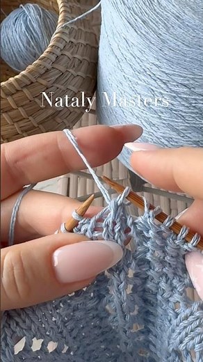 Knit 1 stitch out of 3 quickly and neatly! 💎 How to knit 1 out of 3